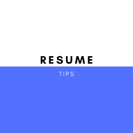 Resume Tips