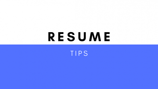 Resume Tips