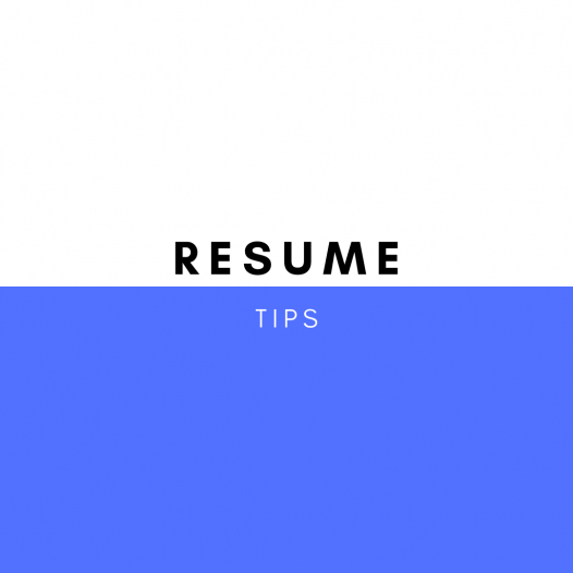 Resume Tips
